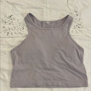 Lululemon Ebb To Street Cropped Racerback Tank SiZe 12